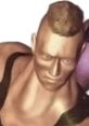 Jack from Tekken with a muscular build, short mohawk, and intense expression, ready for a fight.