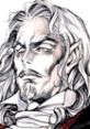 Dracula from Castlevania: Symphony of the Night, showcasing his iconic design and sinister elegance.