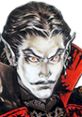 Iconic portrayal of Dracula from "Castlevania: The Dracula X Chronicles," showcasing his menacing gaze and classic attire.