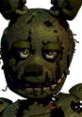 Grim and creepy animatronic character from Five Nights at Freddy's 3, featuring tattered appearance and haunting expression.