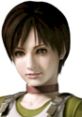 Rebecca Chambers from Resident Evil, featuring her iconic look and confident expression in the survival horror series.