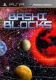 Cover art for Bashi Blocks, a captivating space-themed video game featuring vibrant planets and cosmic scenery.