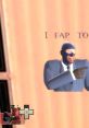 Clever graffiti of the Spy from TF2 (Remastered), showcasing humor with text and playful design elements.