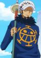 Trafalgar D. Water Law (English dub) This is an English dub version from the One Piece show. Please create original creators.