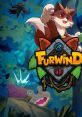 Furwind video game cover featuring a fox character, forest backdrop, and playful cartoon elements. Adventure awaits!