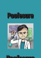 Scientist character holding a test tube with a determined expression, representing creativity and innovation in Poofesure.