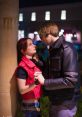 Leon S. Kennedy & Claire Redfield [RE2] [1998] Type your text to hear it in the voice of Leon S. Kennedy & Claire Redfield