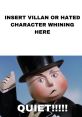 Sir Topham Hatt but only when he says 'SILENCE' Type your text to hear it in the voice of Sir Topham Hatt but only when he