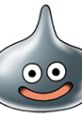 Cute slime character from Dragon Warrior II, featuring a smiling face and shiny, rounded body design. Perfect for gamers!