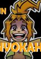 Cheerful cartoon character representing Invokah, featuring bright hair and an engaging smile on a bold background.