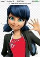 Marinette from Miraculous Ladybug waving, showcasing her iconic look in Hindi version, vibrant blue hair and cheerful expression.