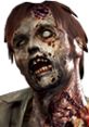 Terrifying zombie from Resident Evil 3, displaying gruesome features and chilling details, embodying survival horror.