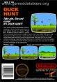 Duck Hunt (NES Track) (1984) Type your text to hear it in the voice of Duck Hunt (NES Track) (1984).