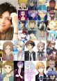 Yuki Kaji with various anime characters, showcasing his notable roles as a Japanese voice actor (seiyuu).