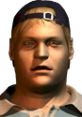 Eddie Dombrowski from Silent Hill 2, featuring unique facial expression and iconic cap, embodies the game's haunting atmosphere.