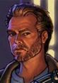 Kyle Katarn, the iconic hero from Star Wars Jedi Knight: Jedi Academy, features a rugged look with a determined expression.