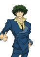 Spike Spiegel (Cowboy Bebop) Type your text to hear it in the voice of Spike Spiegel (Cowboy Bebop).