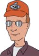 Dale Gribble from King of the Hill, sporting sunglasses and an orange cap, embodies his quirky persona in Season 1.