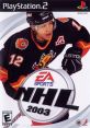 NHL 2003 - Video Game Video game from NHL 2003 for PS2. Published by Electronic Arts (2002). Uploaded by peterdao. 