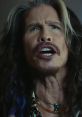 Steven Tyler passionately expressing himself in the DDB Skittles Super Bowl 50 commercial, "The Portrait.