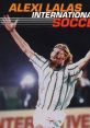 Alexi Lalas celebrates a goal in the iconic soccer game "International Soccer: Golden Goal '98.