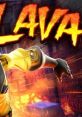 Action-packed scene from Hot Lava, showcasing a character navigating fiery obstacles in a vibrant lava-filled environment.