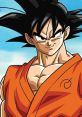 Son Goku from Dragon Ball, in IMITADOR Remasterizado style, showcasing his iconic orange outfit and fierce expression.