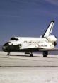 Space Shuttle STS-3 on runway, showcasing its unique design and satellite communication capabilities during historic mission.