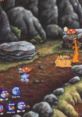 Zoombinis navigating challenges in "L'Odyssée des Zoombinis," showcasing logic puzzles from the 1996 game.