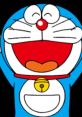 Doraemon cheerfully smiling, showcasing excitement from "Doraemon Wii - Himitsu Douguou Ketteisen! - Voices (Wii) V2.