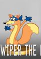 Swiper the Fox, a playful character from the Flash Game era, poses with excitement and mischief, ready for adventure.