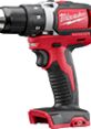 Milwaukee power drill featuring a compact design, adjustable torque settings, and ergonomic grip for efficient drilling tasks.