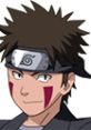 Kiba Inuzuka from Naruto, featuring distinctive red face paint and a ninja headband, ready for action in Ninja Council 3.