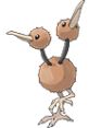 Doduo from Pokémon Snap, featuring its distinctive double heads and spirited pose, perfect for capturing in the game.