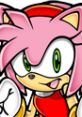 Amy Rose from Sonic Adventure 2, showcasing her signature pink hair and playful expression, embodies strength and charm.