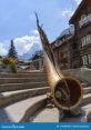 Alp-Horn From the tranquil beauty of the Swiss Alps to the bustling city streets of Metzeral, the of Alp horns can be heard