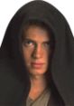 Anakin Skywalker with a hooded cloak, reflecting his complex journey in Star Wars from Jedi to Sith.