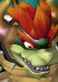 Giga Bowser from Super Smash Bros. Melee shows fierce facial expressions and iconic orange-spiked armor.