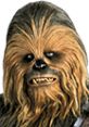 Close-up of Chewbacca from Star Wars, showcasing his iconic fur and distinct features, a beloved character in the saga.