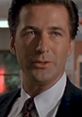 Alec Baldwin delivering a powerful speech in Glengarry Glen Ross, showcasing his intense and charismatic performance.