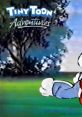 Buster Bunny from Tiny Toon Adventures running through a colorful landscape, bringing fun and adventure to fans.