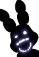 Shadow Bonnie, a mysterious and eerie character with glowing features, embodies fear in the world of horror gaming.