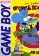 The Simpsons: Itchy & Scratchy in Miniature Golf Madness - Video Game Video game from The Simpsons: Itchy & Scratchy in