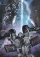 Megatron from High Moon confronts an adversary in an intense, dramatic battle scene filled with energy effects.