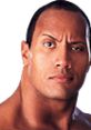 Close-up of Dwayne "The Rock" Johnson showcasing his intense expression and muscular physique, a symbol of strength and determination.