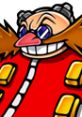 Dr. Eggman from Sonic Adventure 2, featuring his signature red outfit and mischievous grin, ready for villainous plans.