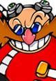 Dr. Robotnik from Sonic Adventure smirking menacingly, showcasing his signature red outfit and distinctive facial features.