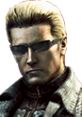 Albert Wesker from Resident Evil 5, featuring his iconic sunglasses and slicked-back blonde hair, embodies the ultimate antagonist.