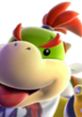 Bowser Jr. from Mario Kart: Double Dash, showcasing his distinctive green skin and playful expression.