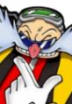 Dr. Eggman, the iconic villain from Sonic Rush, showcasing his mischievous grin and signature hand gesture.